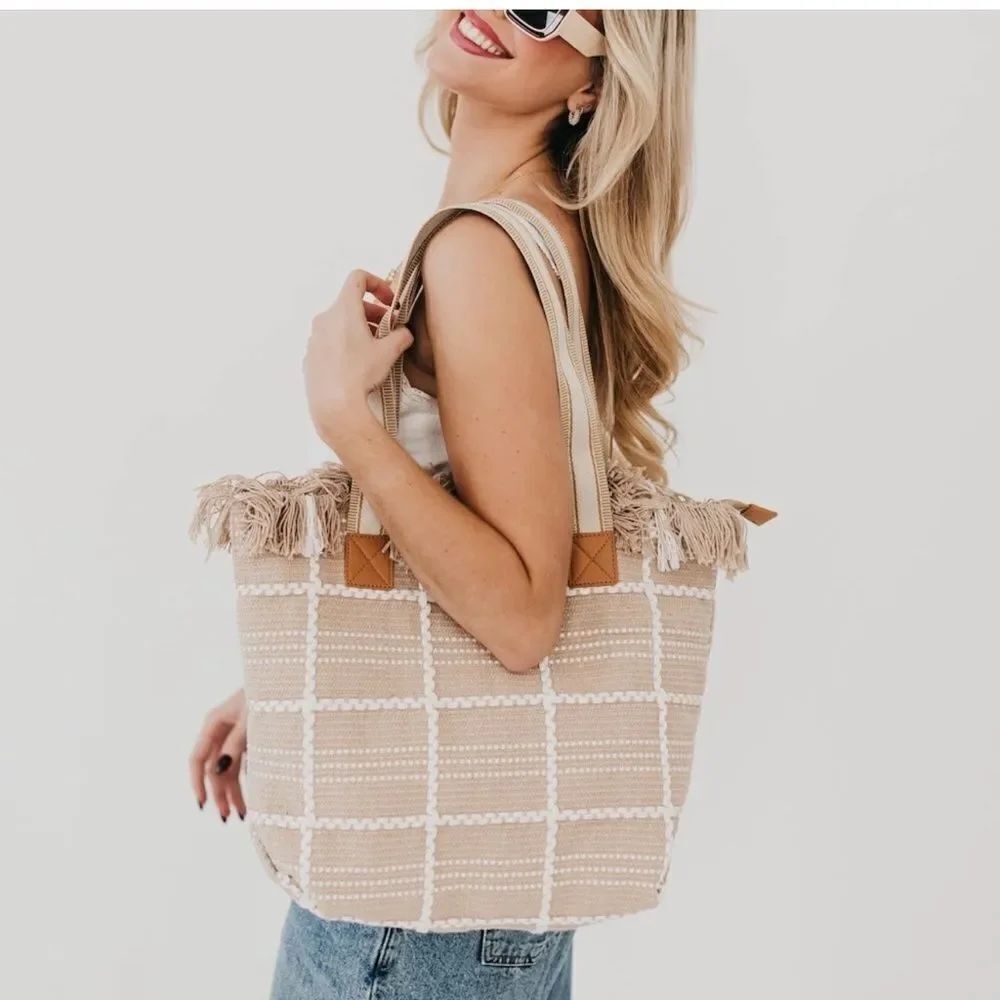 Pretty Simple Fae Fringe Tote Bag